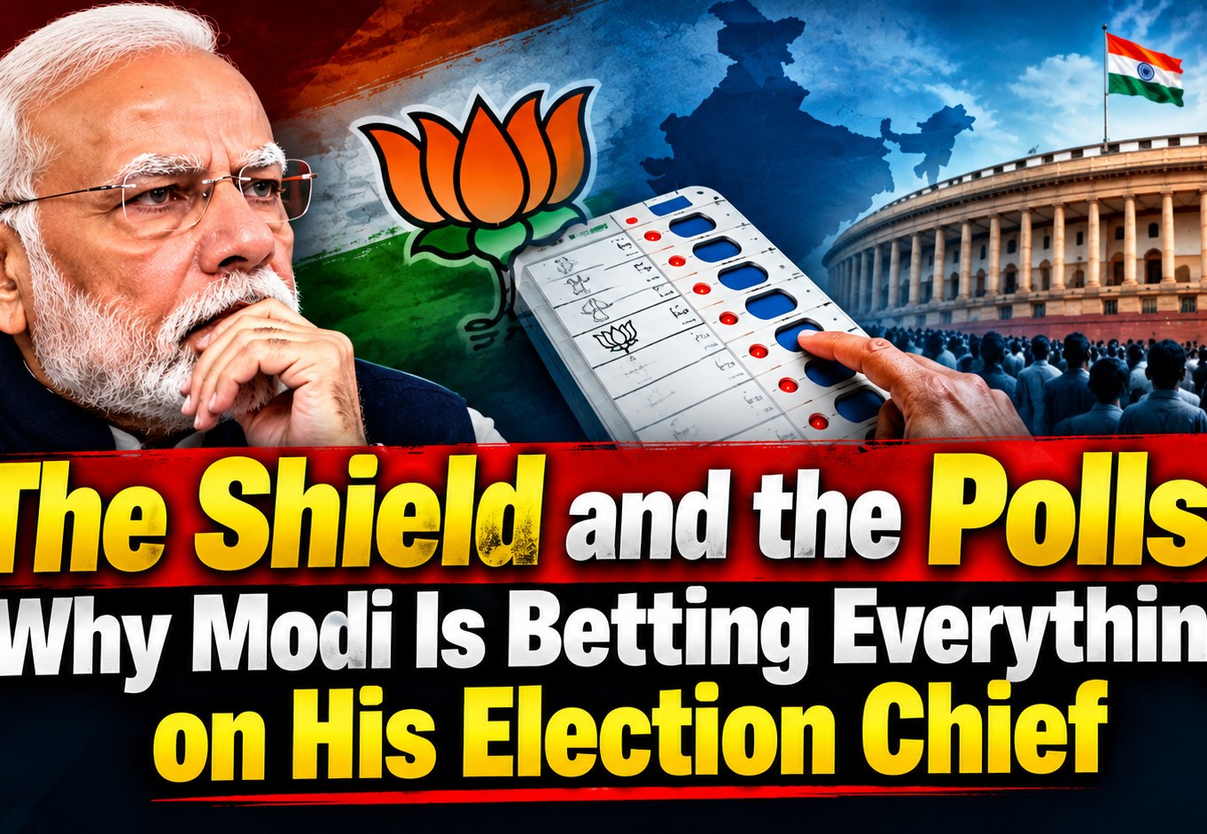 The Shield and the Polls: Why Modi Is Betting Everything on His Election Chief