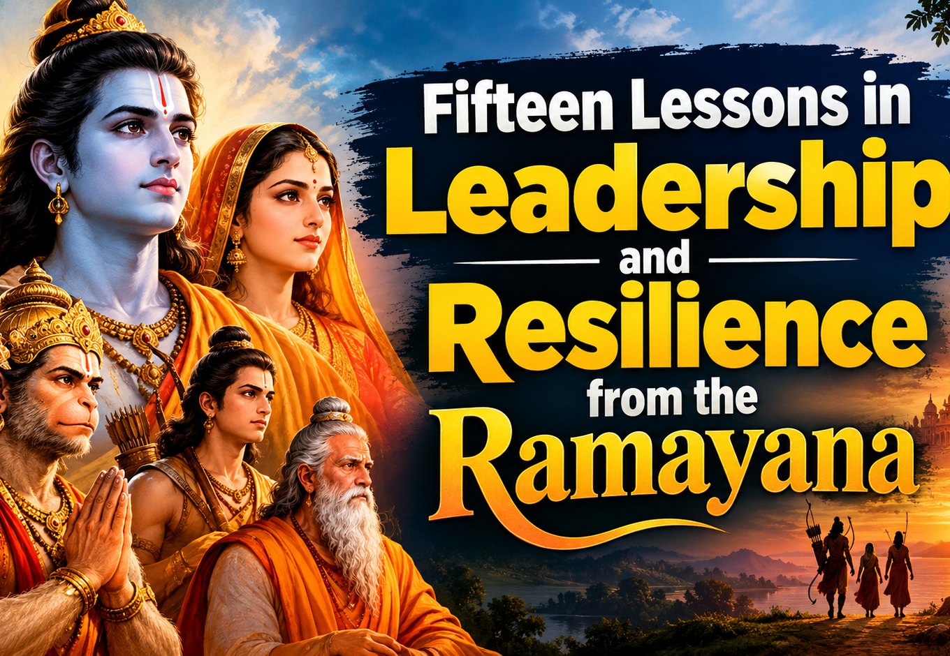 The Ancient Epic as a Modern Manual: Fifteen Lessons in Leadership and Resilience from the Ramayana